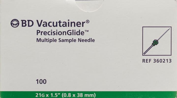 Image du produit Vacutainer canule vert