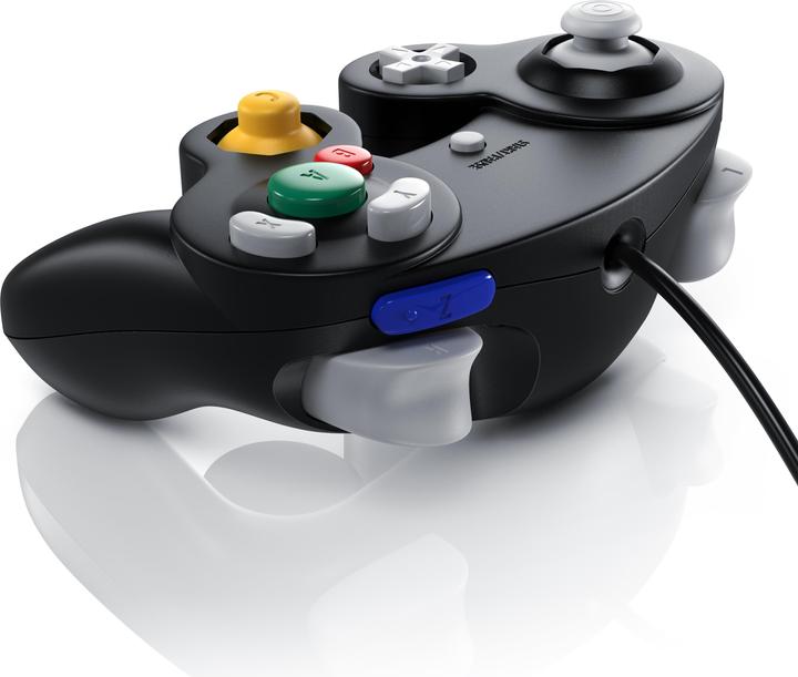CSL Nintendo Controller, Gamepad für Nintendo GameCube / Wii Vibrationseffekte / ergonomisch