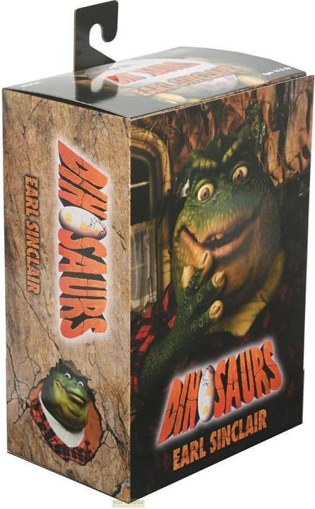 Actual product image Neca Dinosaurs Action Figure Ultimate Earl Sinclair 18 cm