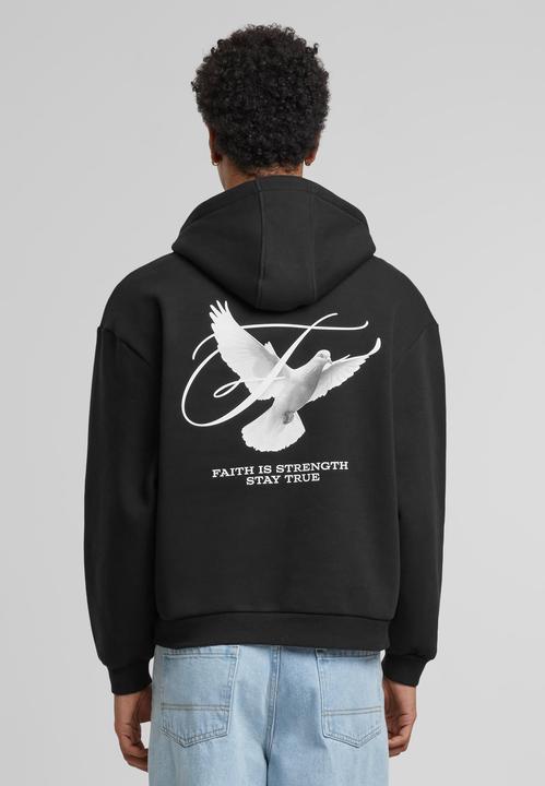 Actual product image Urban Classics Upscale Faith Is Strength Fluffy Hoody - 178991 (XXL)