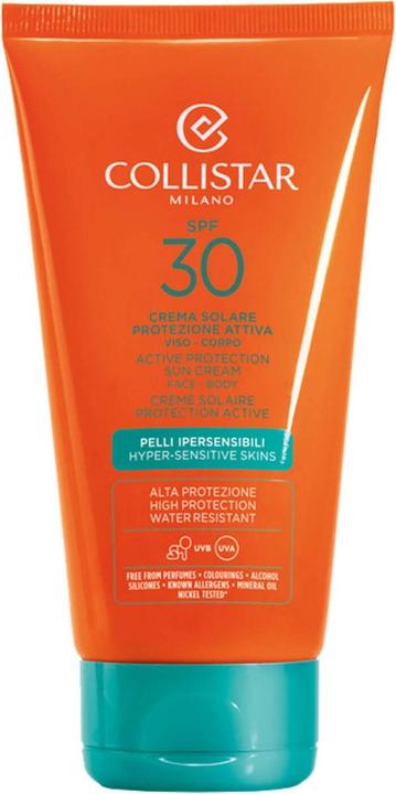 Produktbild Collistar CS Sun - Active Protection Sun Cream face & body SPF30 (Sonnencreme, SPF 30, 150 ml, 150 g)