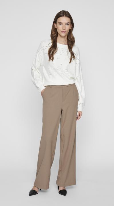 Image du produit Vila Pantalon taille haute à jambe large (44)