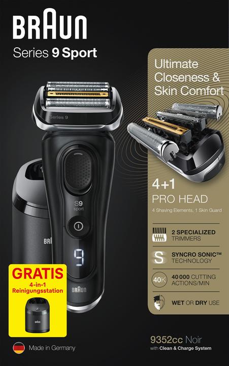 Actual product image Braun Series 9 9352cc