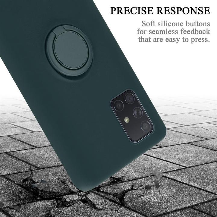 Produktbild Cadorabo TPU Liquid Ring Silicone Case Hülle (Samsung Galaxy A71)