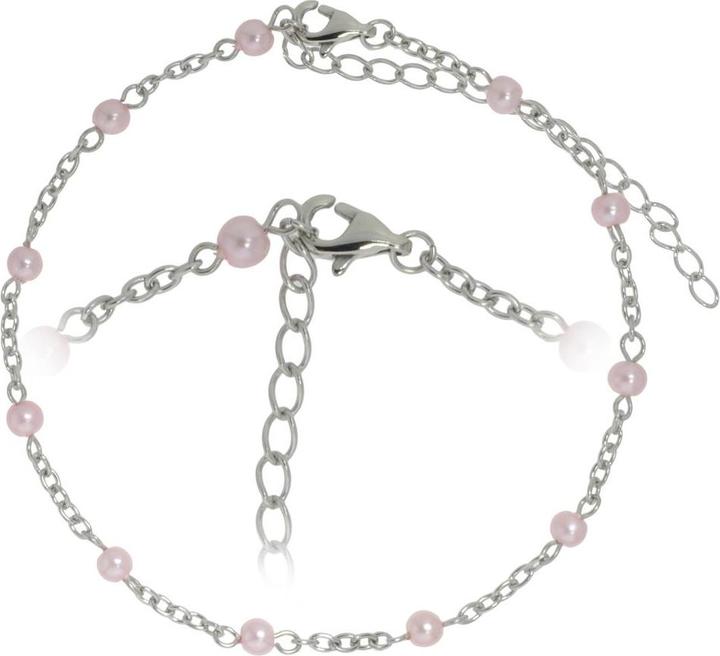 Bright pink, Silver