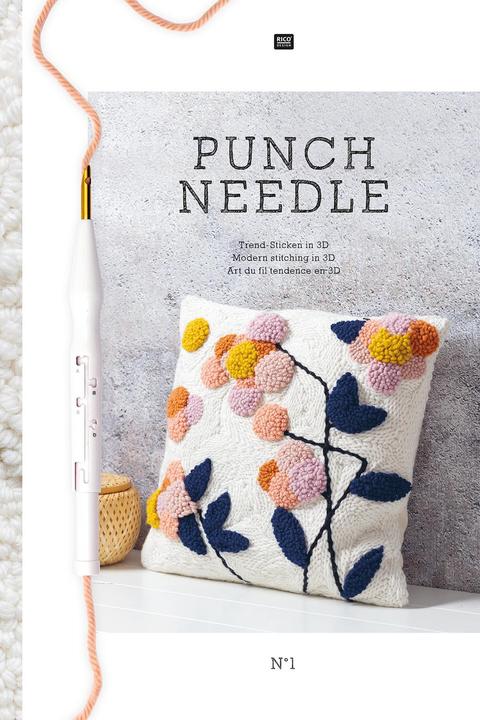 Produktbild Rico Design Rico Buch Punch Needle (Englisch, Deutsch, Französisch)