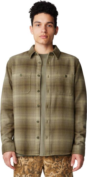 dark pine ombre buffalo check print 320