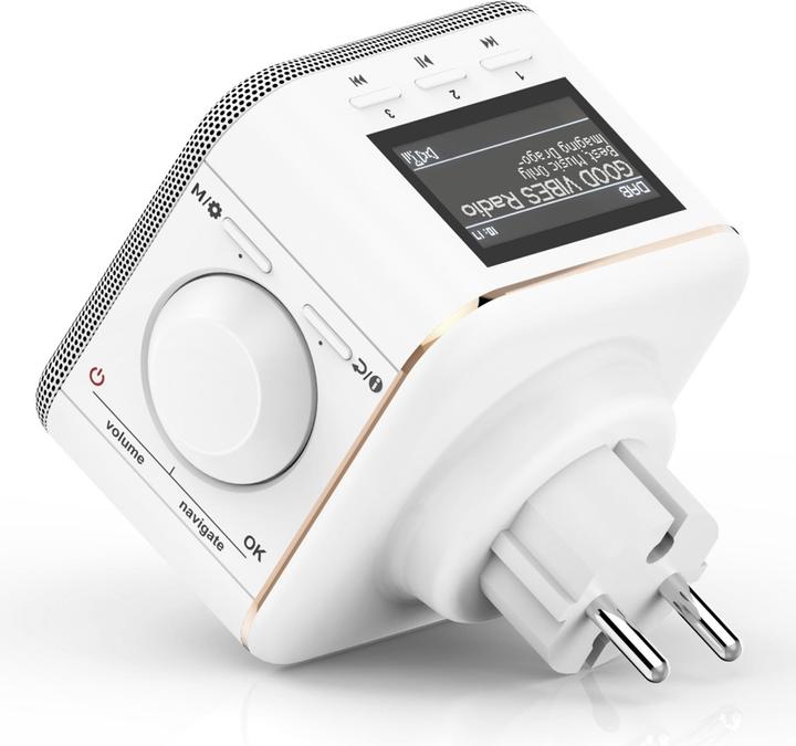 Produktbild Hama Digitalradio DR40BT-PlugIn, FM/DAB/DAB+/BluetoothÂ (DAB+, FM, Bluetooth)