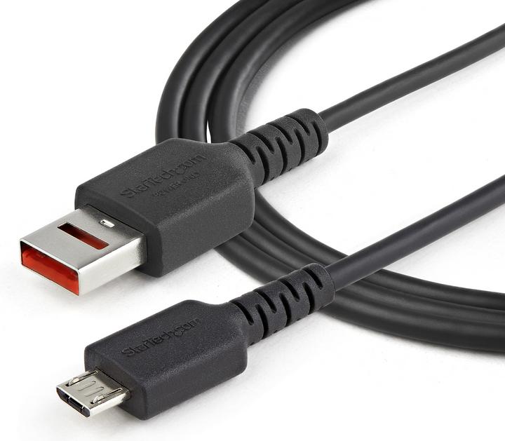 Produktbild StarTech USB-Datenblocker Kabel - USB-A auf USB Micro-B Sicheres Ladekabel - keine Datenübertragung (1 m, USB 2.0)