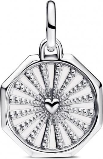 Actual product image Pandora ME Infinity Medallion Charm (Silver 925, Enamel)