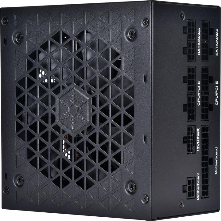 Actual product image Silverstone SST-DA750R-GMA - 80 PLUS Gold 750W ATX 3.0 & PCIe 5.0 Fully Modular Power Supply (750 W)