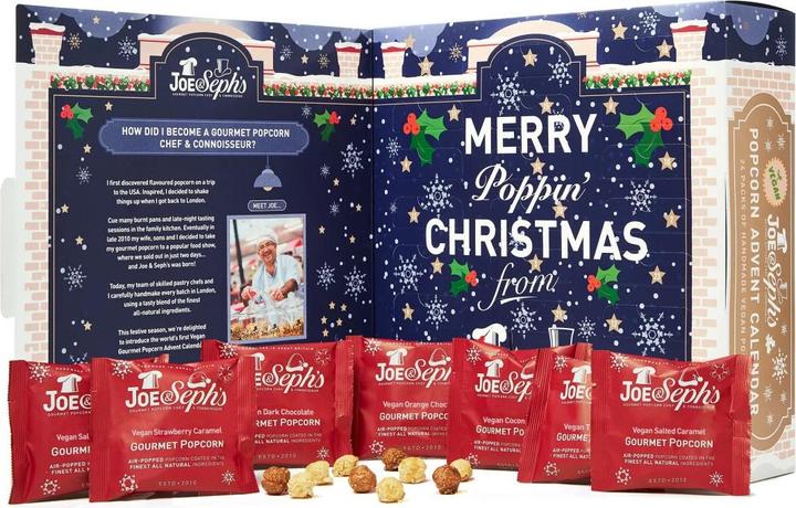 Produktbild Joe & Seph's Veganer Popcorn Adventskalender (164 g)