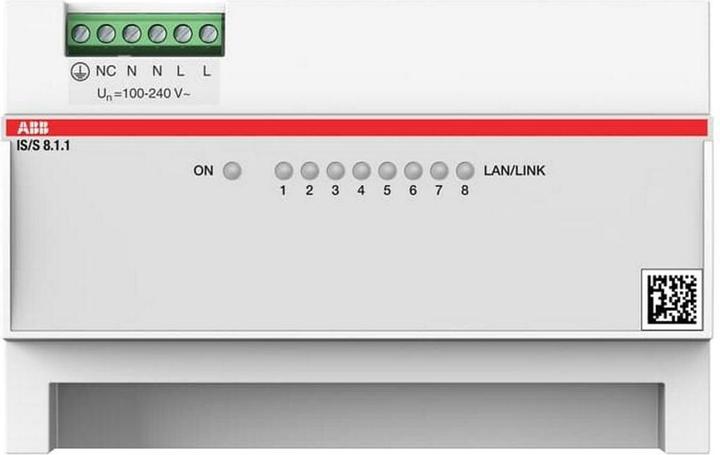 Actual product image ABB Rail Switch IS/S8.1.1 8 Port (8 Ports)