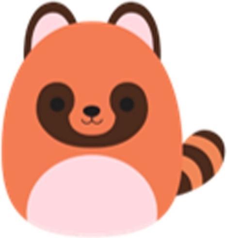 Actual product image Squishmallows Tanuki (20 cm)