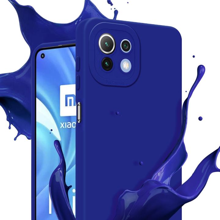 Produktbild Cadorabo Hülle für Xiaomi Mi 11 LITE (4G / 5G) / 11 LITE NE im TPU Fluid LM162 Style (Xiaomi Mi 11 Lite, Xiaomi Mi 11 Lite 5G, Xiaomi Mi 11 Lite 5G NE)