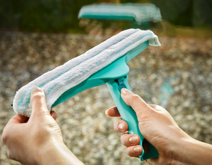 Produktbild Leifheit Fensterwischer Window & Frame Cleaner L micro duo Telescope 210 (1 Stk.)