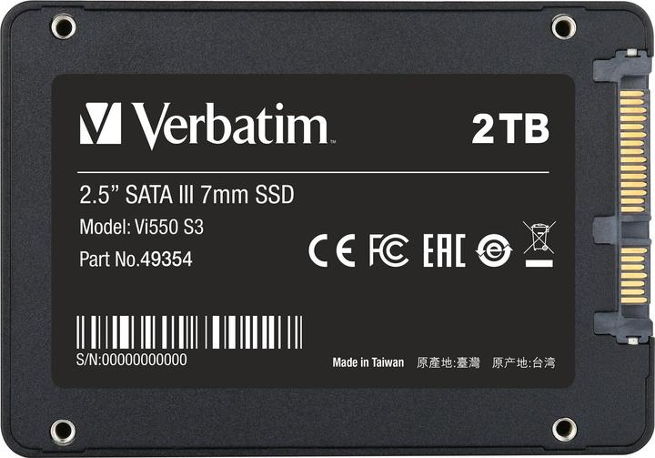 Productafbeelding Verbatim Vi550 S3 (2000 GB, 2.5")