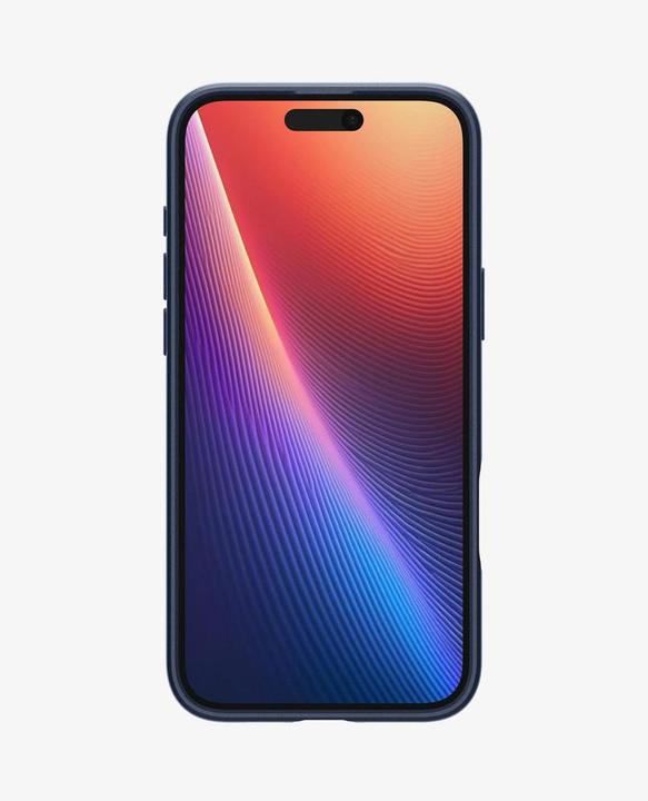 Productafbeelding Spigen Thin Fit (MagFit) iPhone 16 Plus hoesje marineblauw (Apple iPhone 16 Plus)
