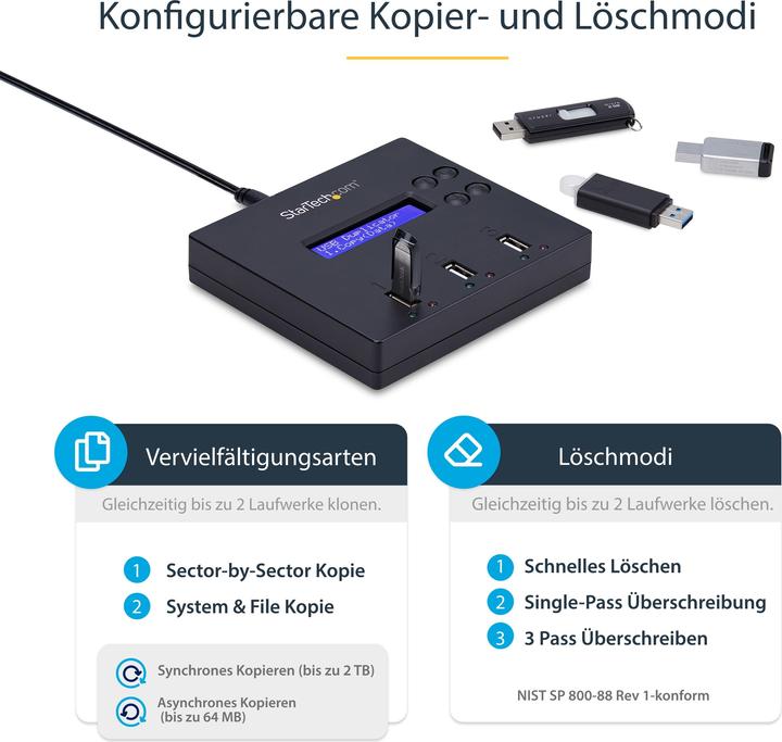 Produktbild StarTech USB Flash Drive Duplicator (USB-A)