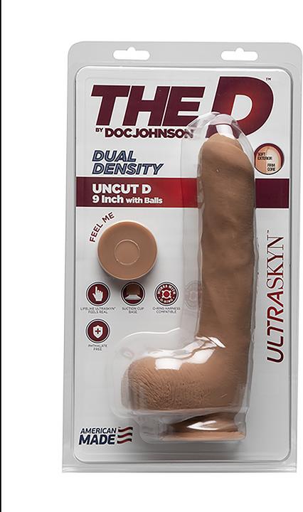 Actual product image Doc Johnson Uncut D with Balls