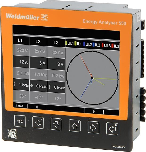 Immagine prodotto Weidmüller Gestione dell'energia ENERGY ANALYSER 550-24