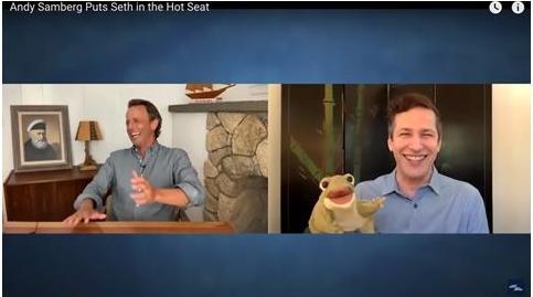 Actual product image Folkmanis Funny frog