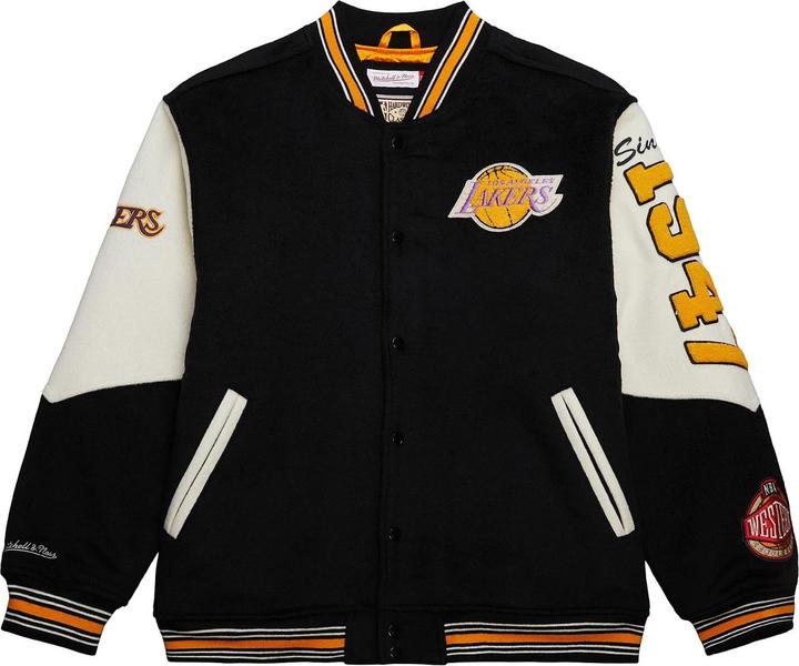 Produktbild Mitchell & Ness M&N Vintage Varsity Wool Jacke - NBA Los Angeles Lakers - S (S)