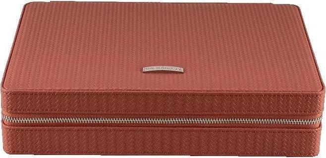 Actual product image Windrose 803949.03 - Zipped jewellery box Corbello terracotta