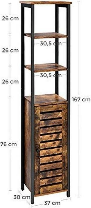 Image du produit Vasagle Tower (37 x 30 x 167 cm)