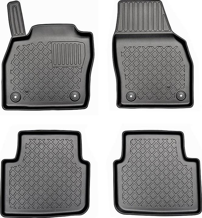 Image du produit ProPlus Tapis de sol 3D tous temps pour Skoda Kamiq / Scala de 2019 à aujourd'hui (1 jeu de 4 tapis de sol)