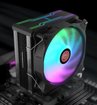 Actual product image Raijintek CPU Cooler ELEOS 12 EVO RBW (164 mm)