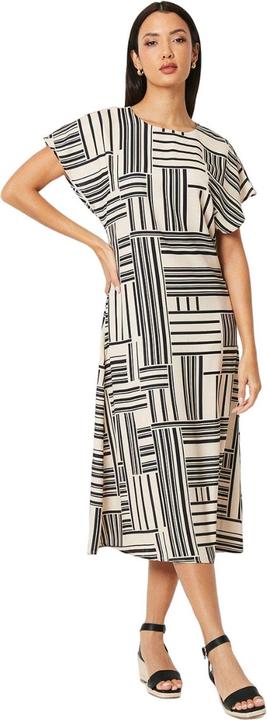 Actual product image Principles Womens/Ladies Geometric Midi Dress (38 D)