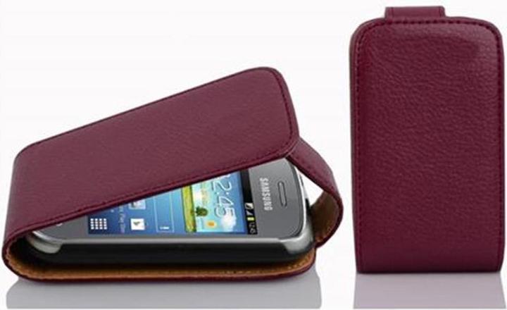 Productafbeelding Cadorabo Flip met structuurhoes (Samsung Galaxy Pocket Neo)