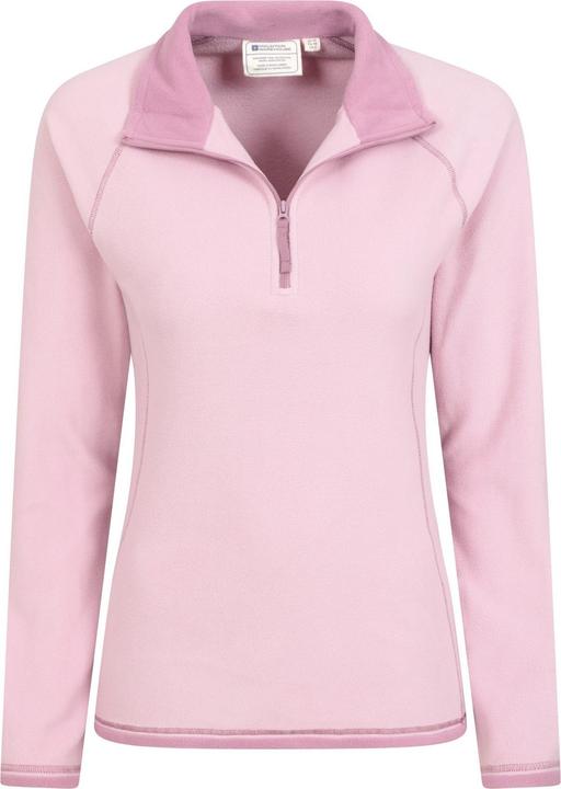 Actual product image Mountain Warehouse Womens/Ladies Montana Half Zip Fleece Top (46 D)