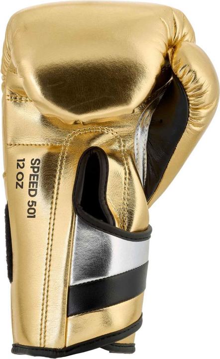 Produktbild adidas Boxhandschuhe Speed 500 gold/black Microfibre, ADISBG501 (16 OZ)