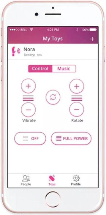 Actual product image Lovense Nora