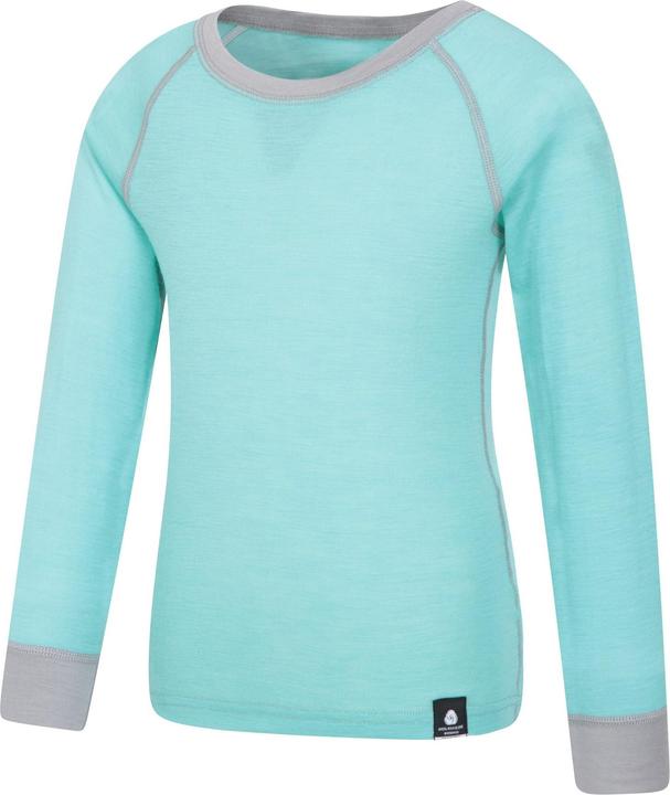 Immagine prodotto Mountain Warehouse Merino II Maglietta di Base Girocollo Bambini (104)