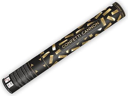 Actual product image Partydeco Confetti Cannon - Metallic Gold 40cm