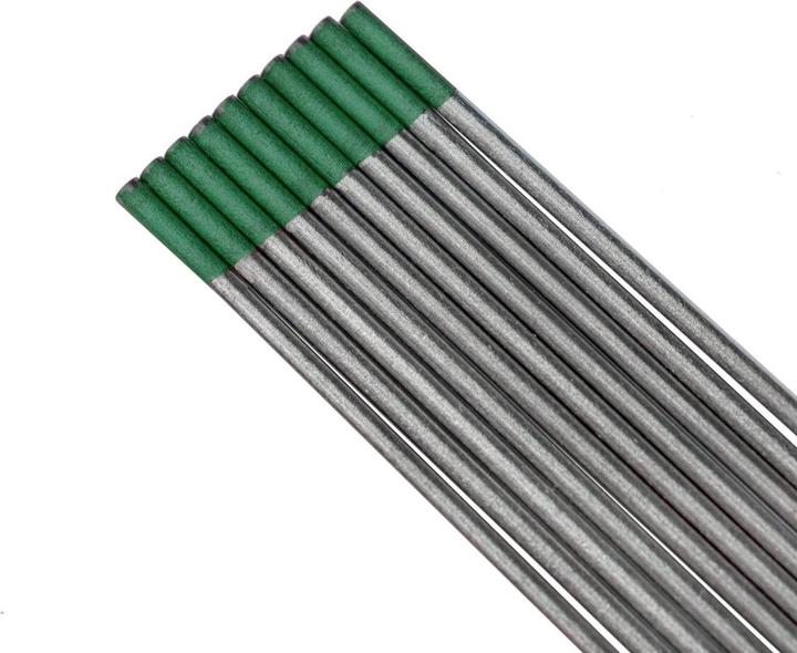 Produktbild Stahlwerk Wolframelektroden / Schweisselektroden WP Grün 2,4 mm x 175 mm 10er Set
