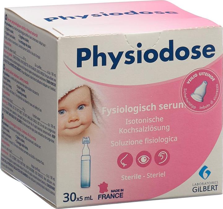 Physiodose Physiologische Kochsalzlösung (30 Stück)