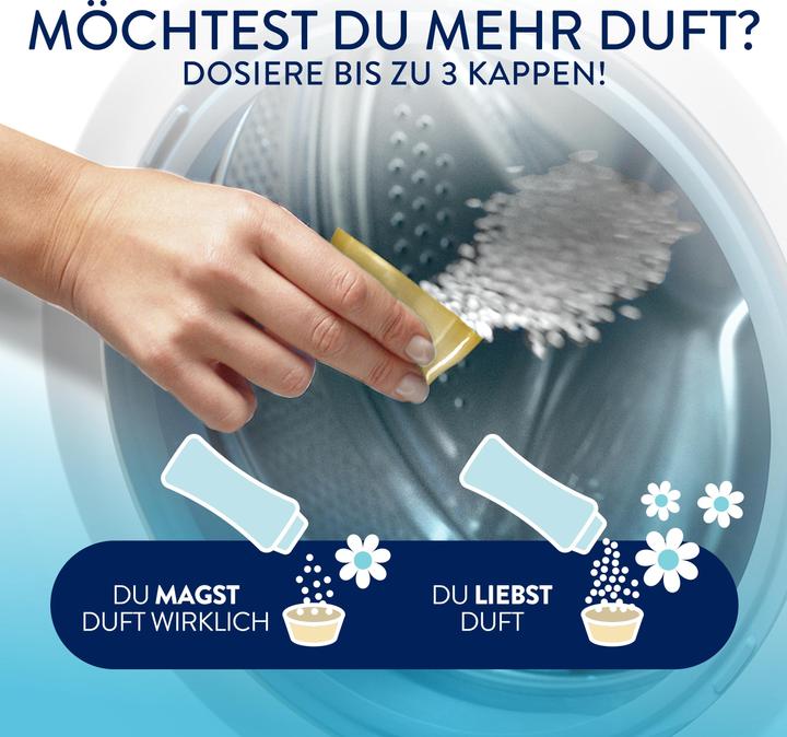 Actual product image Lenor Light Frische Baumwollblüte (90 Washing cycles, Pearls)