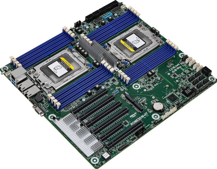Actual product image AsRock Mainboard ROME2D16-2T Socket SP3 (LGA 4094, AMD SoC, SSI EEB)