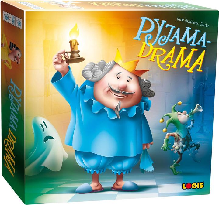 Logis LGI59034 - Pyjama-Drama, jeu de cartes, pour 3-6 joueurs, dès 6 ans (Allemand)