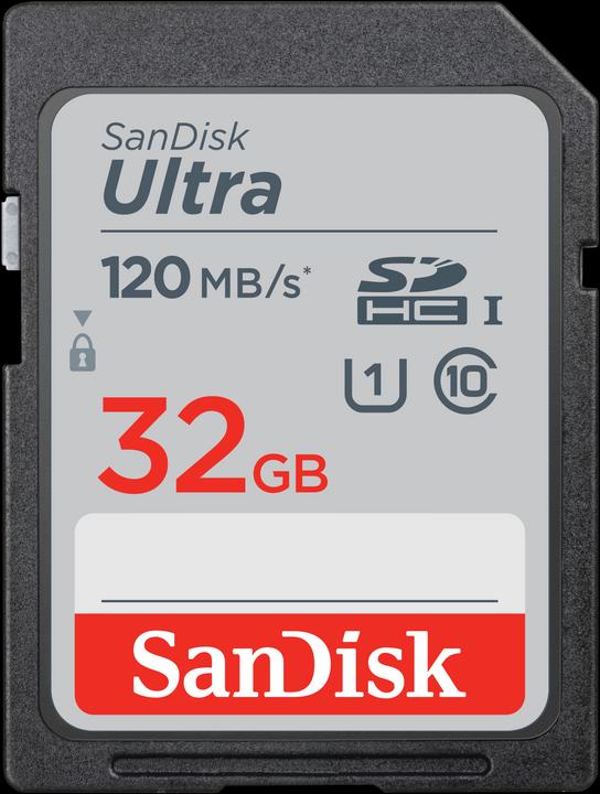 SanDisk Ultra (32 Go, SDHC, U1, UHS-I)