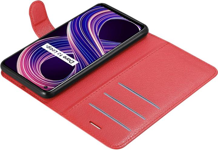 Produktbild Cadorabo Book Stand Hülle für Realme 8 5G / V13 / Q3 / Q3i / Narzo 30 5G (Realme Narzo 30 5G, Realme V13, Realme Q3i 5G)