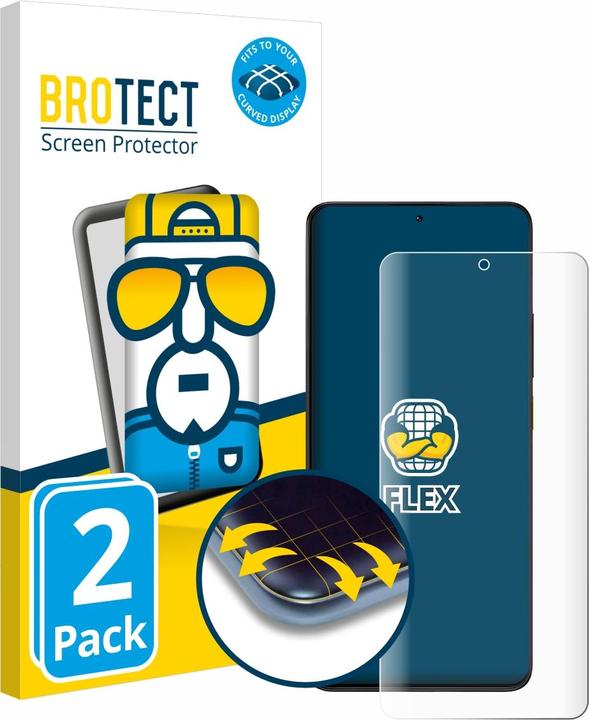 Actual product image BROTECT Full-Cover Protector (2 Piece, Xiaomi Poco X6 Pro)