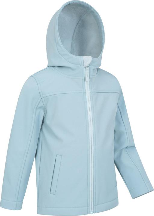 Actual product image Mountain Warehouse Childrens/Kids Water Resistant Soft Shell Jacket (128)