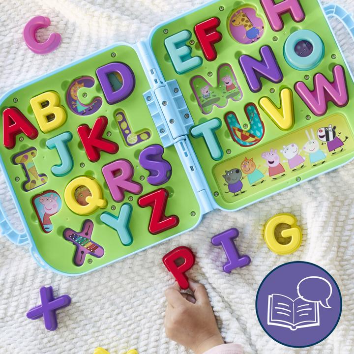 Actual product image Hasbro Peppas Letter Box, Alphabet Puzzle, Preschool Toy