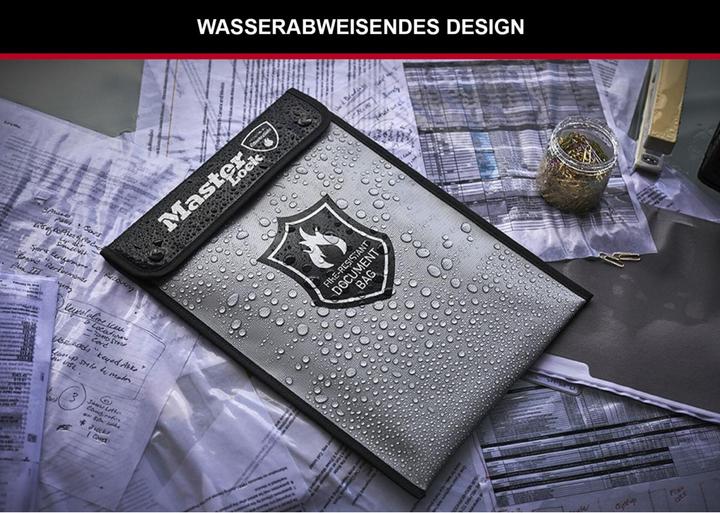 Produktbild Master Lock Feuerbeständige Dokumententasche (A4)