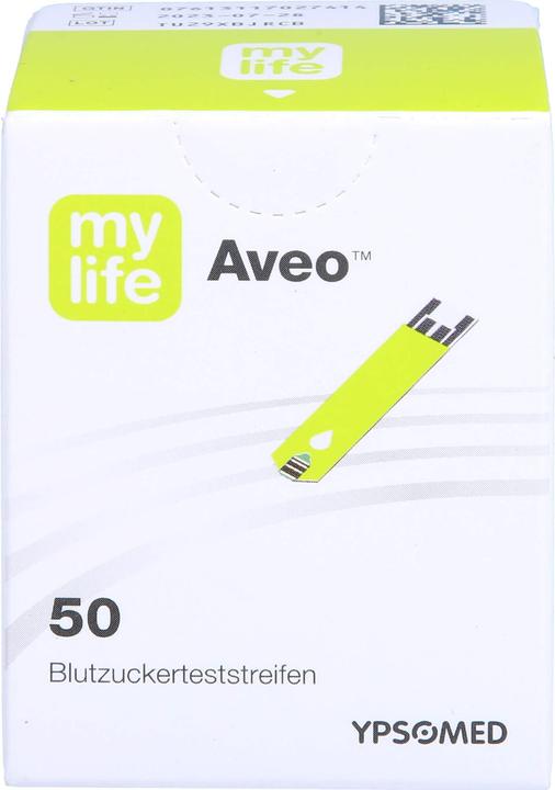 Actual product image Mylife Aveo Blood Glucose Ttr, 50 pc TTR (Test strips)